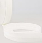 Biais - licht rekbare katoen 2 cm - ecru