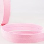 Biais - licht rekbare katoen 2 cm - roze