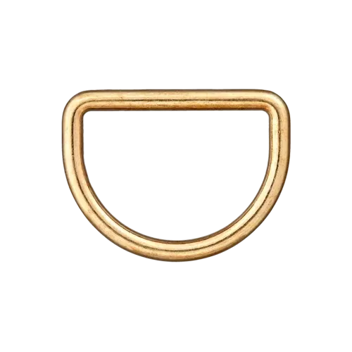 D ring - goud - 25 mm