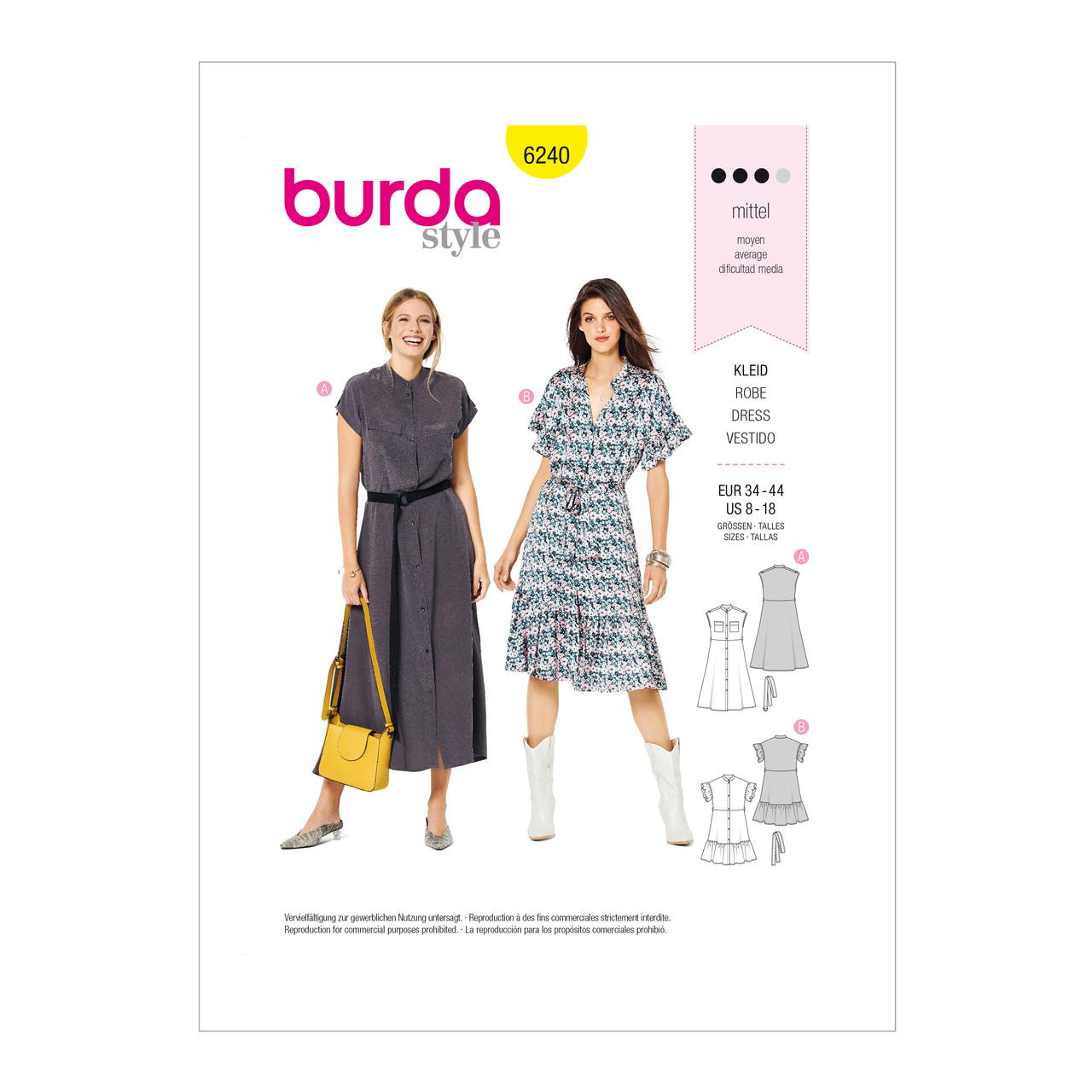 Patroon zomerjurk best sale dames