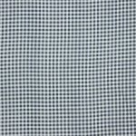 Royal blue denim katoen kleine ruitjes 0.25cm²