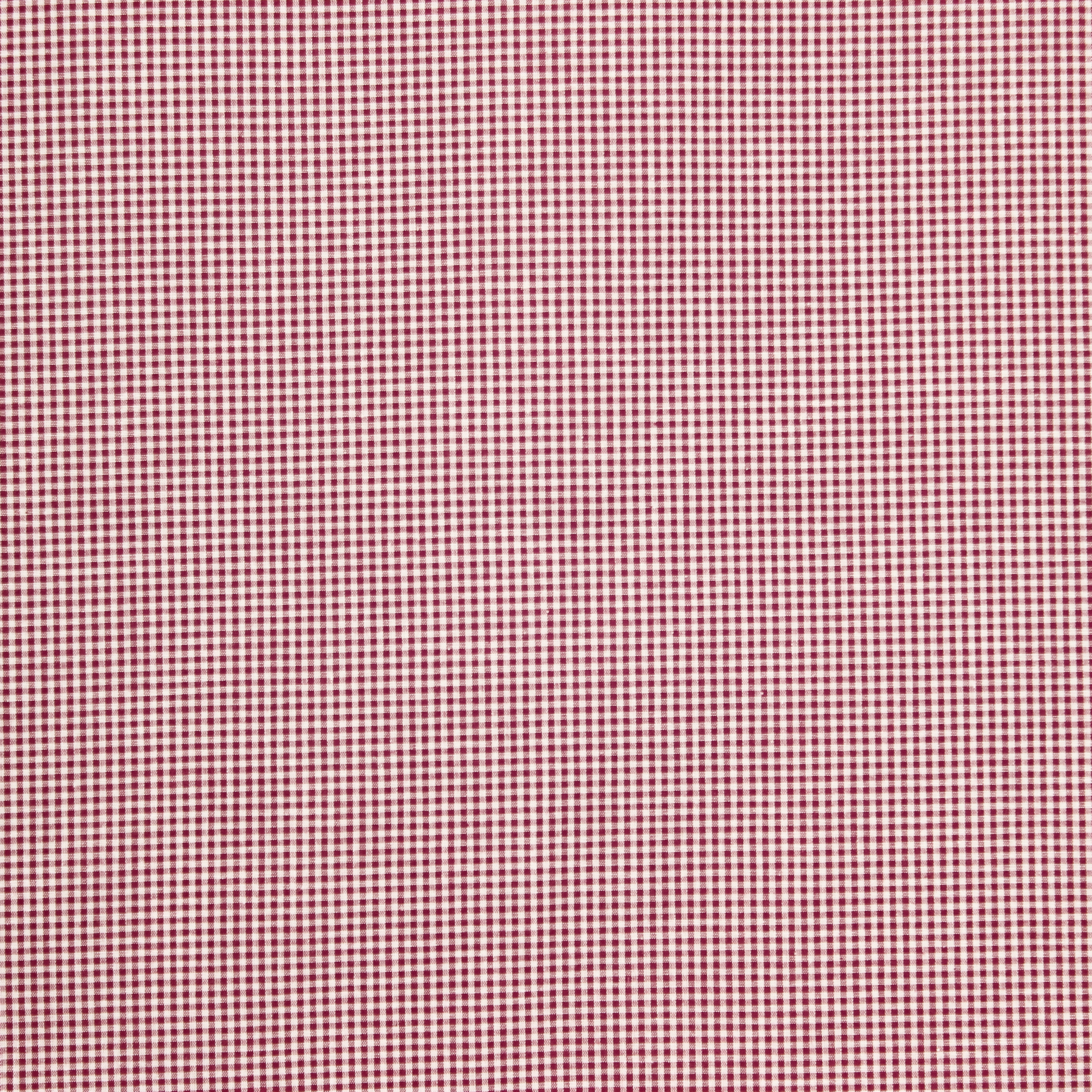 Rode katoen met kleine ruitjes 0.4cm²