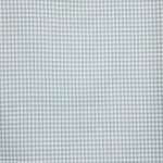 Light sky blue katoen met kleine ruitjes 0.25cm²