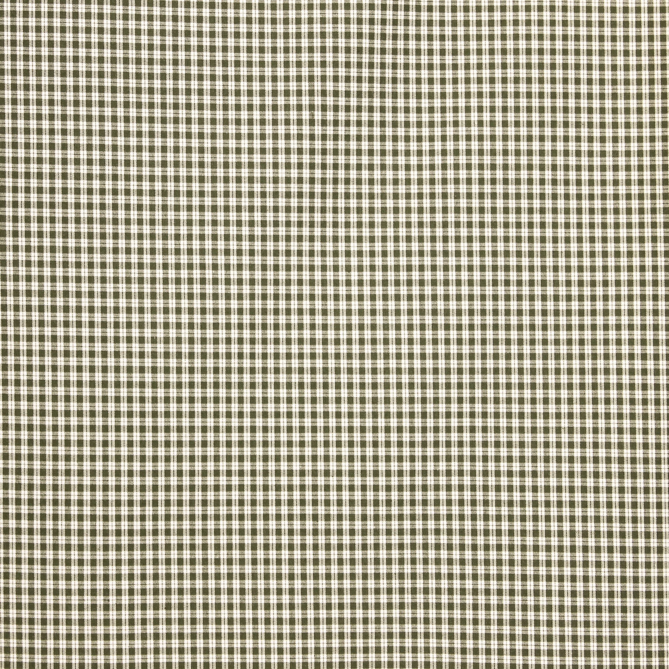 Kaki katoen met kleine ruitjes 0.25cm²