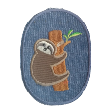 Opstrijkbare jeans knielappen (per 2) - koala - 6,2 x 8,8 cm