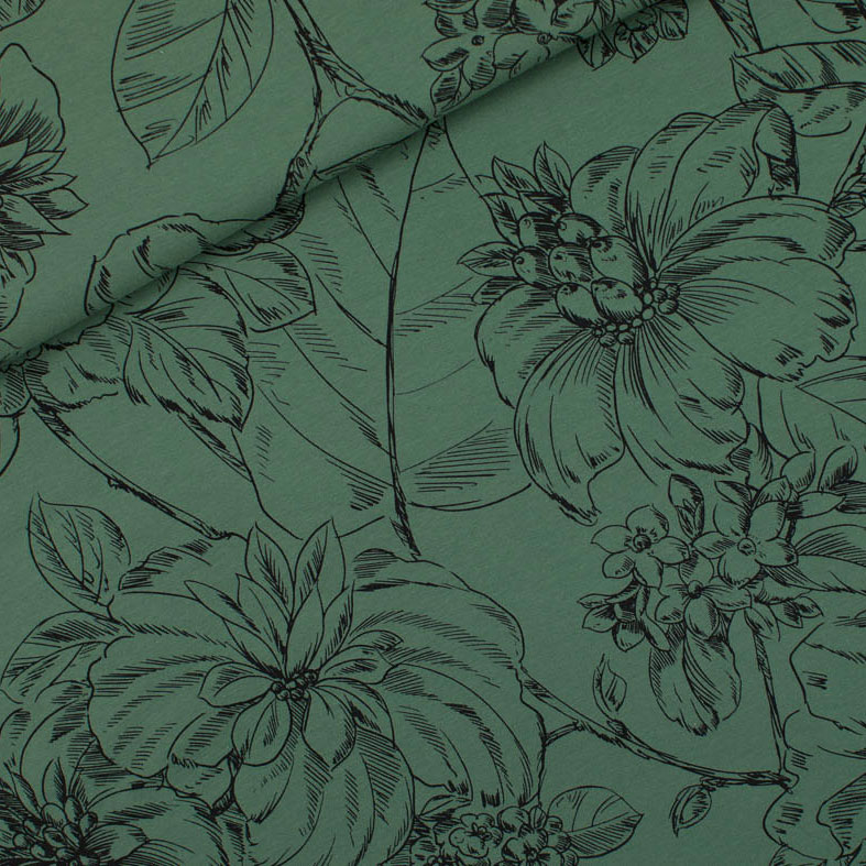'Wild Roses' french terry - See You At Six -