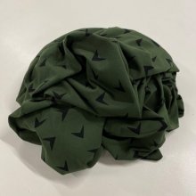 French terry met pijlen - Camo Green - Bloome Copenhagen