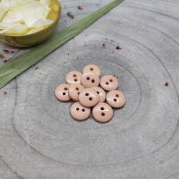 Lichtbruine knoopjes 12 mm  - Classic Shine Buttons Maple van Atelier Brunette