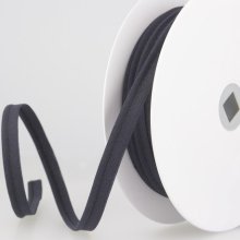 Marineblauwe paspelband / piping - 2 mm dikte - 10 mm breed