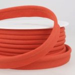 Rode paspelband / piping - 5 mm dikte - 18 mm breed