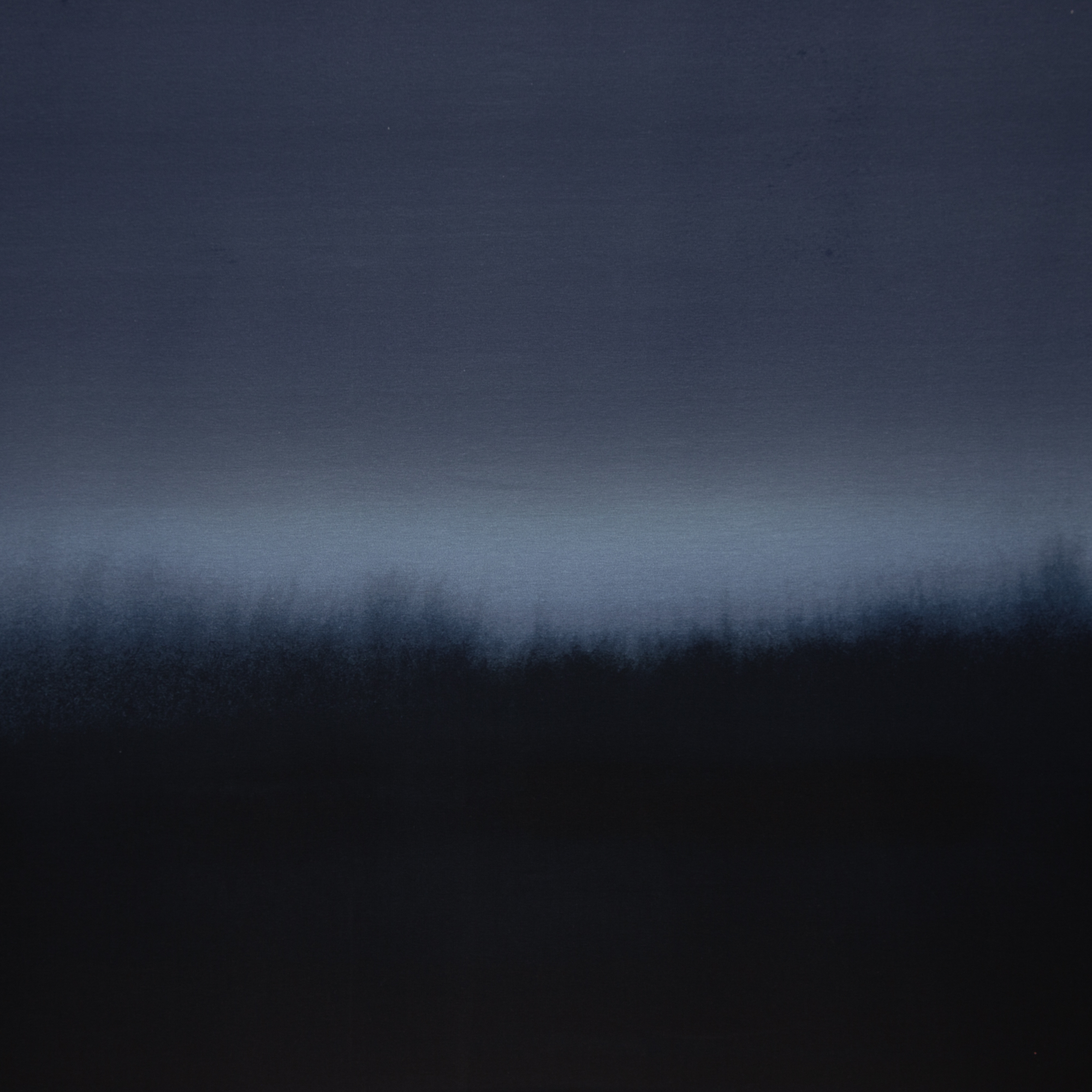 Paneel french terry blauw 'Sunset'