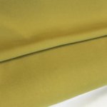 Mosterd stretch in polyester / rayon mengeling - La Maison Victor