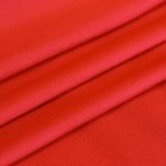 Ecologische bamboe french terry rood