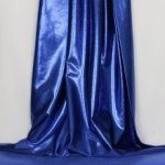 Rekbare professionele glanslycra - Marineblauw