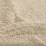 Chenille stof geverfd effen beige