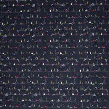 Tricot blauw kerst