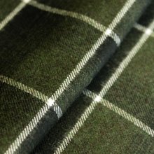 Flanel groen met ruiten