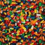 French terry Legoblokjes