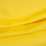 Organische biaise interlock jersey geel gestreept - Mind The Maker