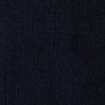 French terry denim blauw