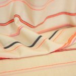 Katoen linnenlook gestreept - Burda