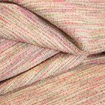 Chanelstof stretch roze