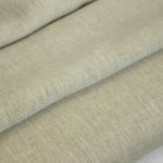 Linnen gemeleerd licht grijs/beige