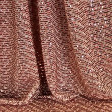 Tule rosé goud met pailletten - The Fashion Basement