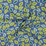 Viscose blauw 'Papaya Royal'
