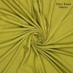 Viscose crinkle olijfgroen - Fibre Mood