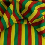 Polyester multicolor gestreept