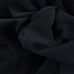 Fijne ribfluweel zwart