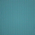 Viscose turquoise geometrisch motief