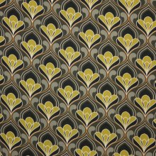 Viscose met Retro bloem