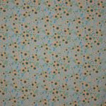 Chiffon grijs bloemen motief