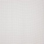 Polyester wit zwart polkadot