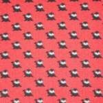 Rode tricot POPPY walrus motief