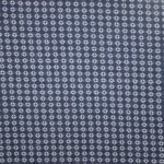 Blauw gebreide stof met abstract motief van Stitched By You