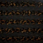 Gebreide tricot met gegolfde luipaardprint