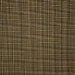 Bruine polyester met prince de galles print