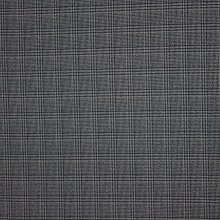Viscose stof met prince de galles print in blauw