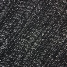 Zwarte tricot met zilveren glitters