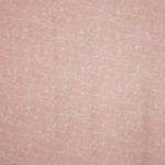 Lichtroze french terry met wit gemarmerd motief van 'About Blue Fabrics'