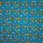 Blauw katoentje met honden motief van Paw Patrol