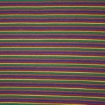 Tricot met veelkleurige strepen