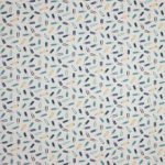 Witte tricot met potloden motief
