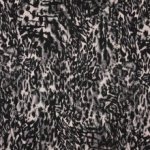 Viscose tricot met luipaardvlekken