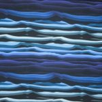 Veelkleurige tricot 'Wavy Stripes' van 'Lycklig Design'