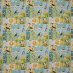 Katoentje met wilde dieren motief