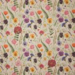 Canvas met bloemenmotief